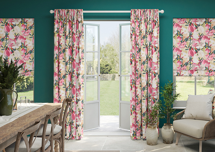 Lucy, Fuchsia - Made to Measure Curtains - Image 3